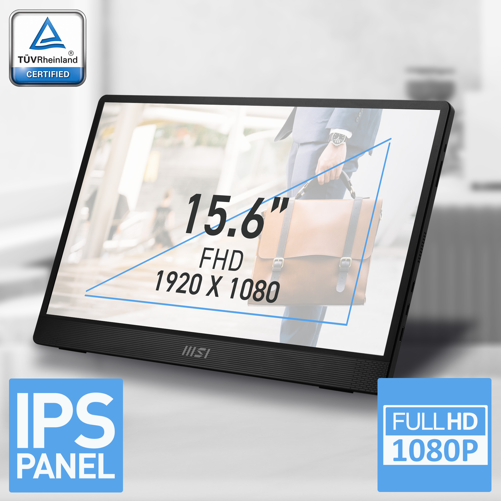MSI Pro MP161 E2U Portable Monitor
