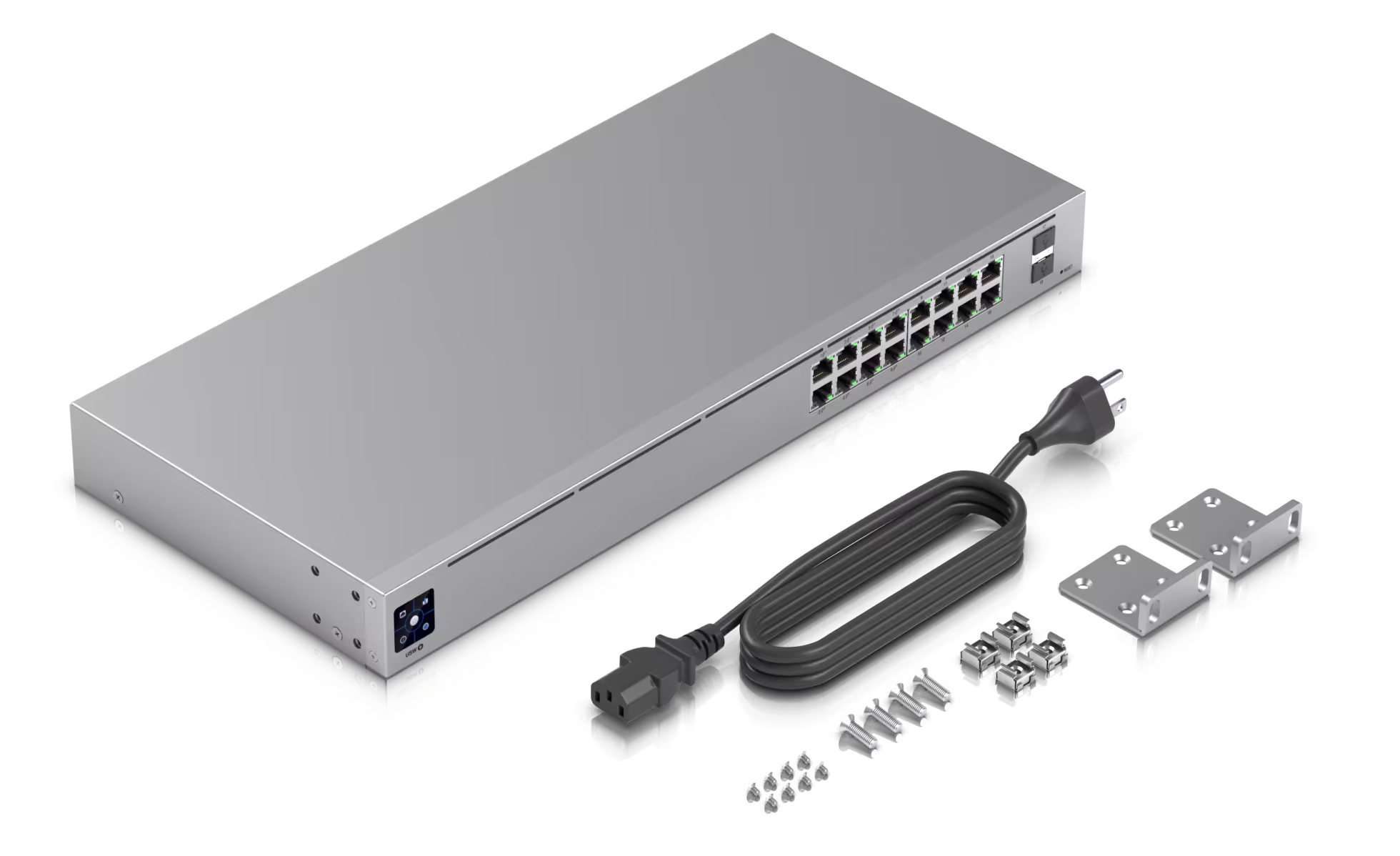 Ubiquiti Standard 16 PoE, 16-port Layer 2 PoE Switch (USW-16-POE (42W))