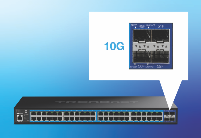 TRENDnet TEG-3524S Smart Switch