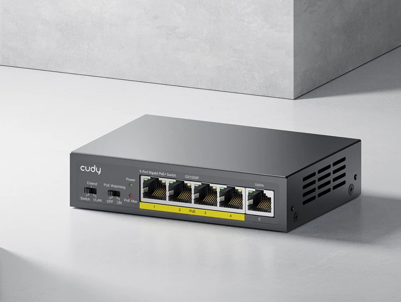 Cudy GS1005P 5-Port Gigabit POE+ Switch