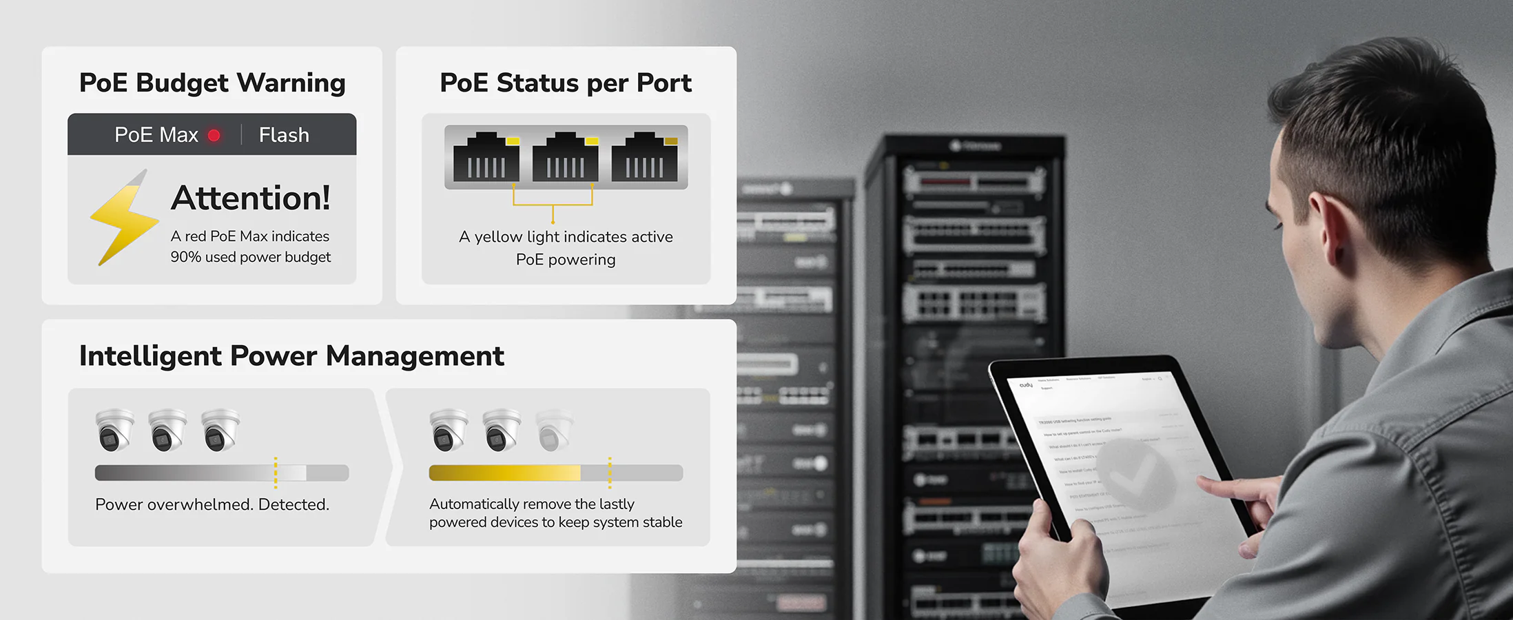 Cudy GS1005P 5-Port Gigabit POE+ Switch