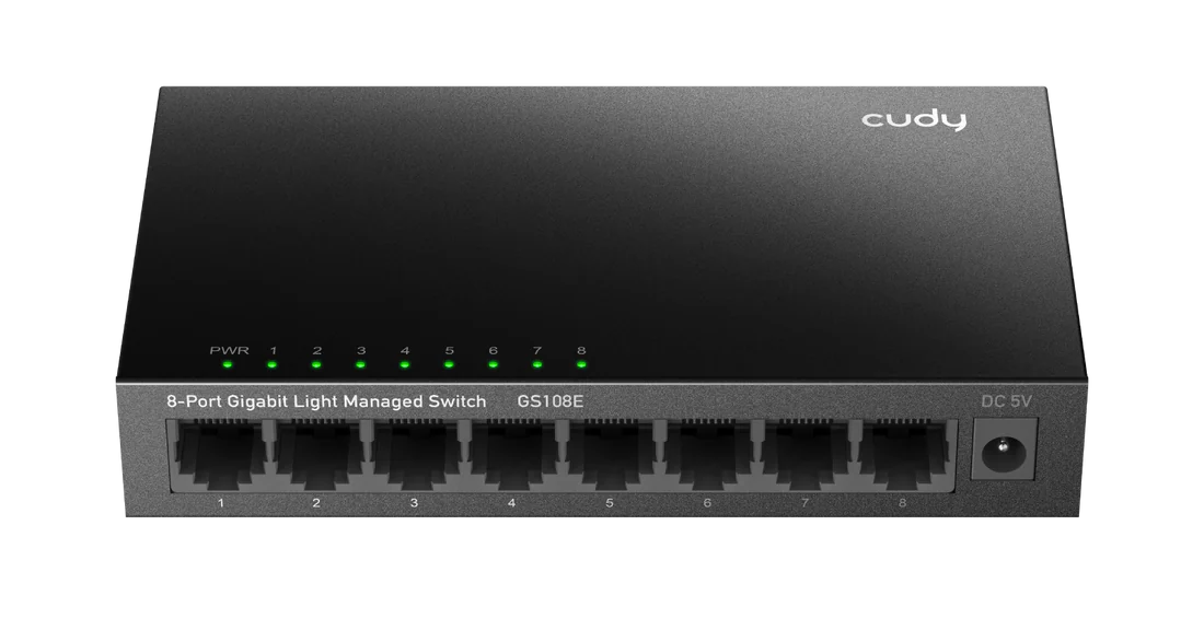 Cudy 8-Port Gigabit Light Managed Switch GS108E