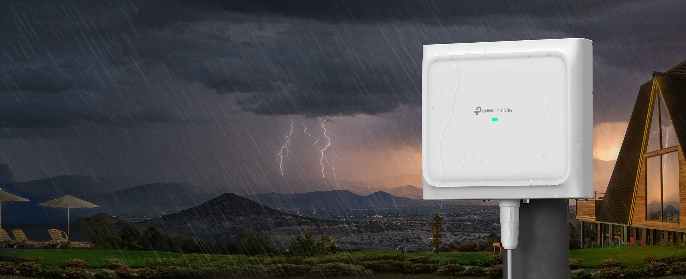 TP-LINK EAP772-Outdoor Omada Tri-Band Omnidirectional BE9300 Indoor/Outdoor WiFi 7 Access Point