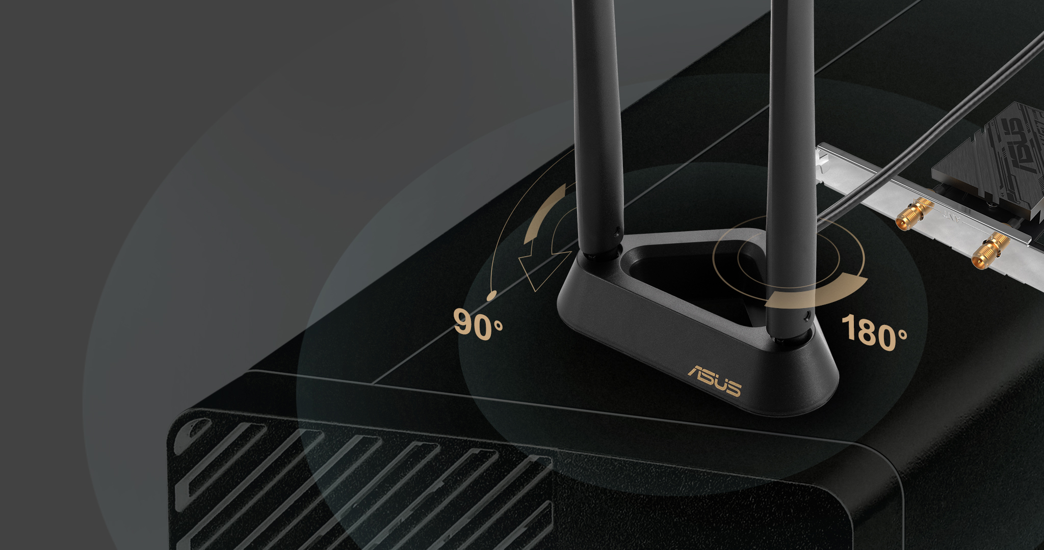 ASUS BE6500 Tri Band PCI-E WiFi 7 Adapter