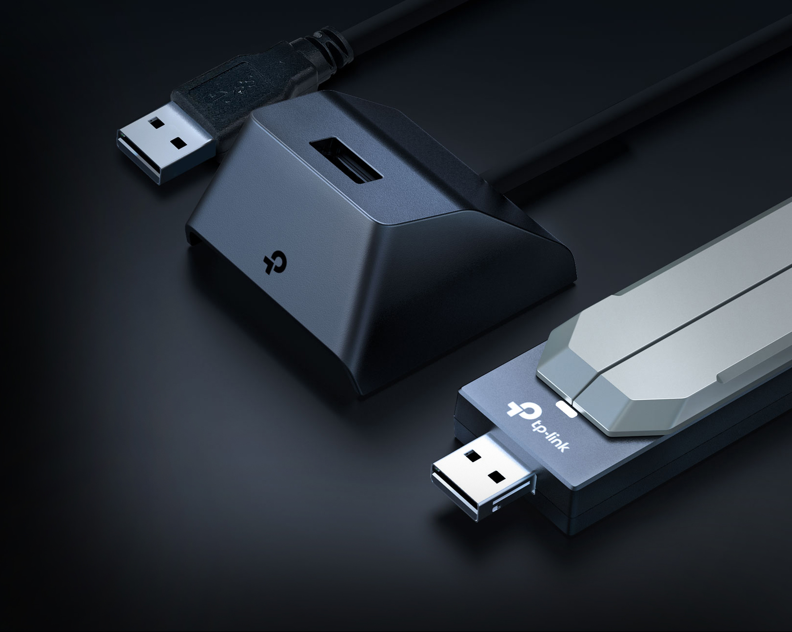 TP-Link BE6200 Tri-Band Wi-Fi 7 Wireless USB 3.0 Adapter Archer TBE401UH