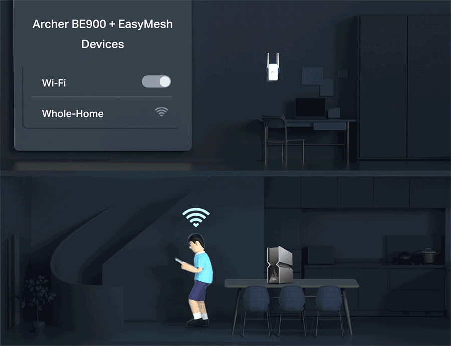 TP-Link WiFi 7 Archer BE900 BE24000 Quad-Band 10G Router