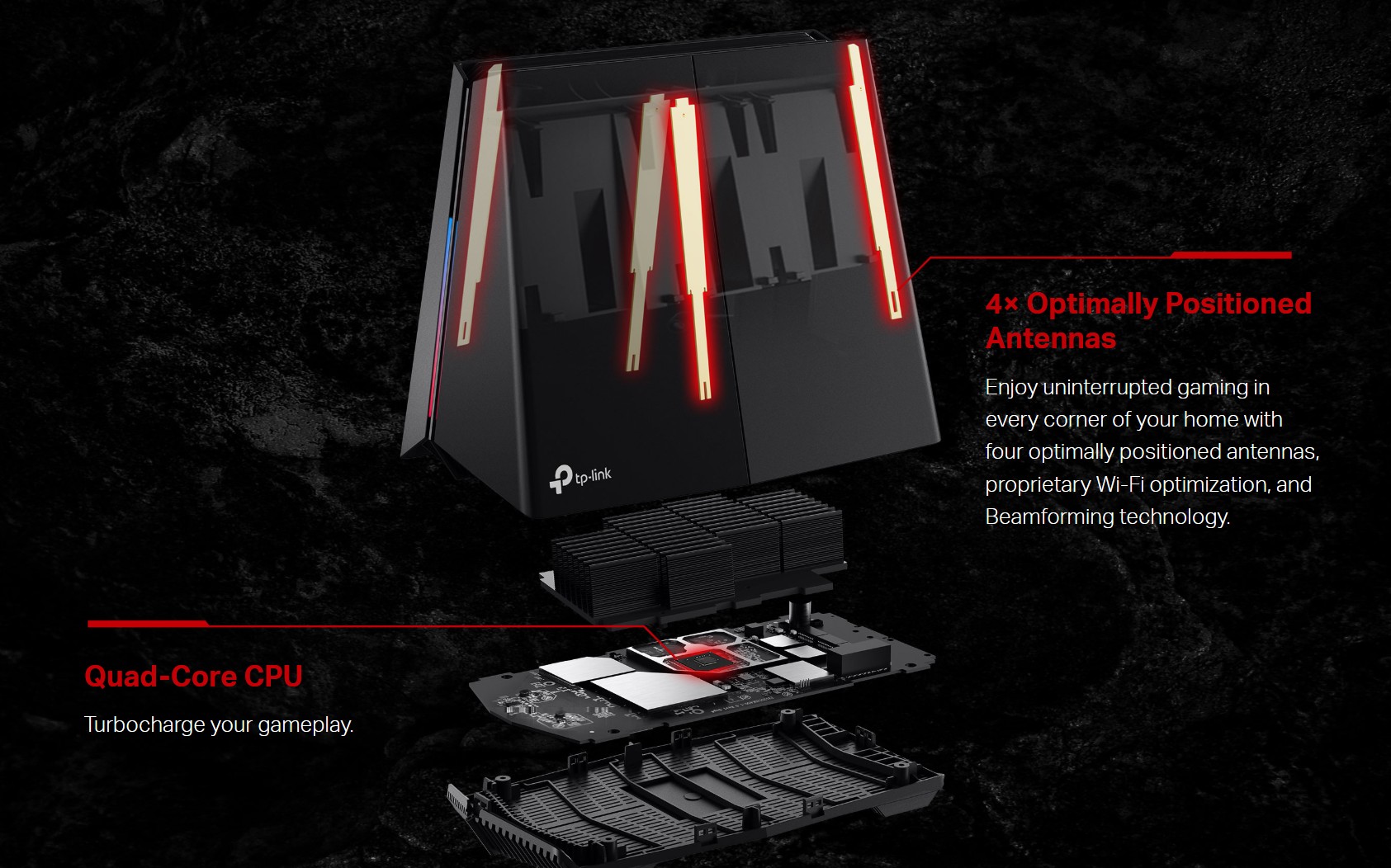 TP-Link WiFi 7 Archer GE650 BE11000 Tri-Band Gaming Router