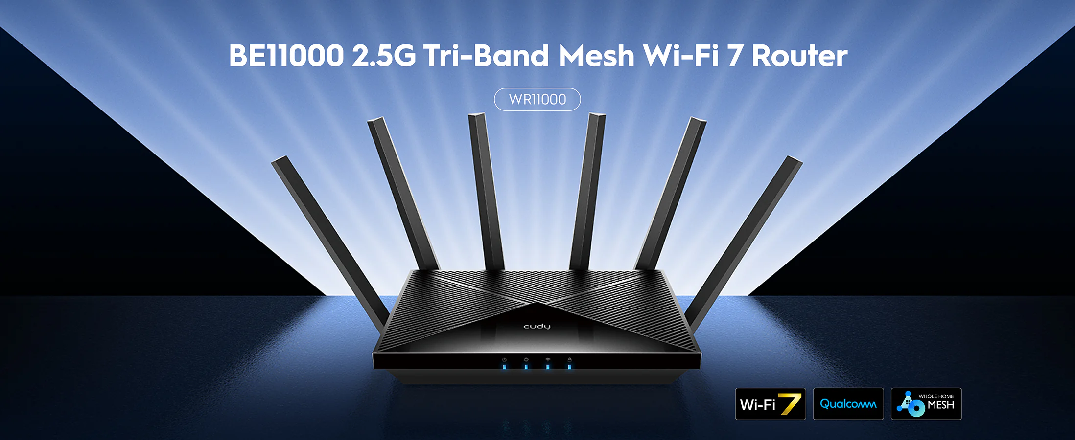 Cudy WR11000 Wi-Fi 7 Ethernet Wireless Router