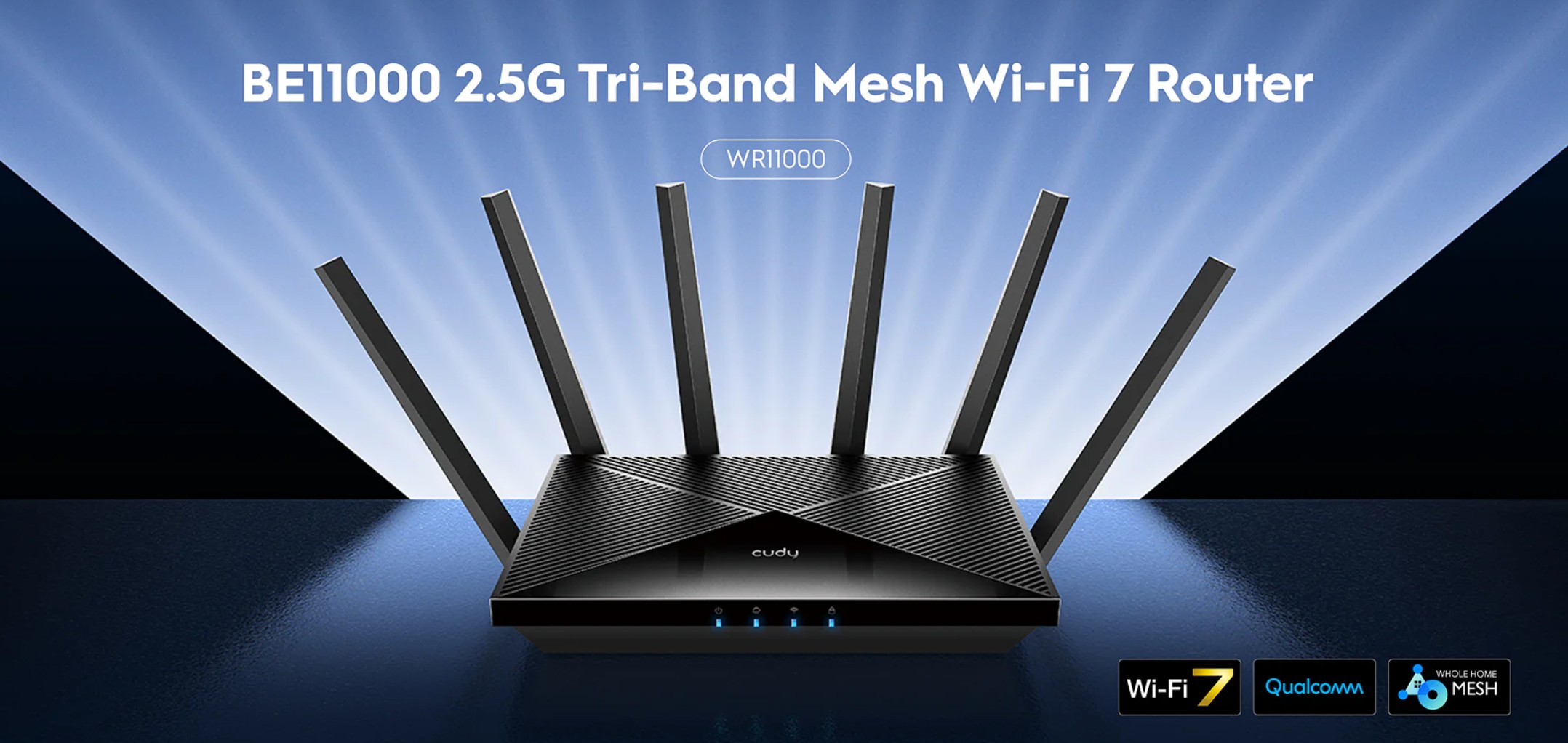 Cudy WR11000 Wi-Fi 7 Ethernet Wireless Router