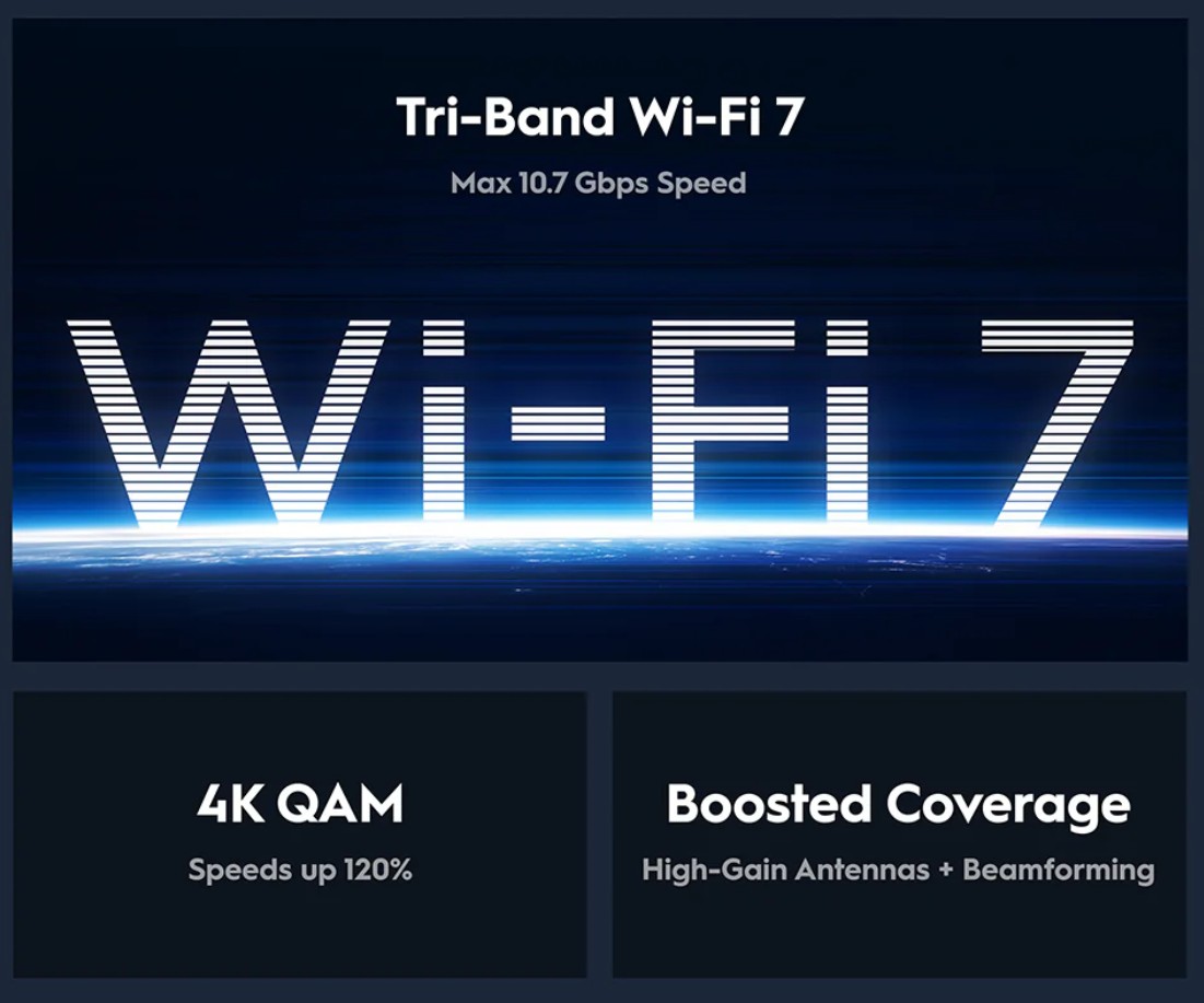 Cudy WR11000 Wi-Fi 7 Ethernet Wireless Router