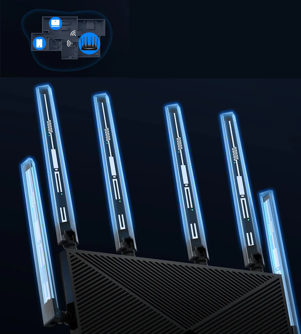 Cudy WR6500H BE6500 2.5G Wi-Fi 7 Router
