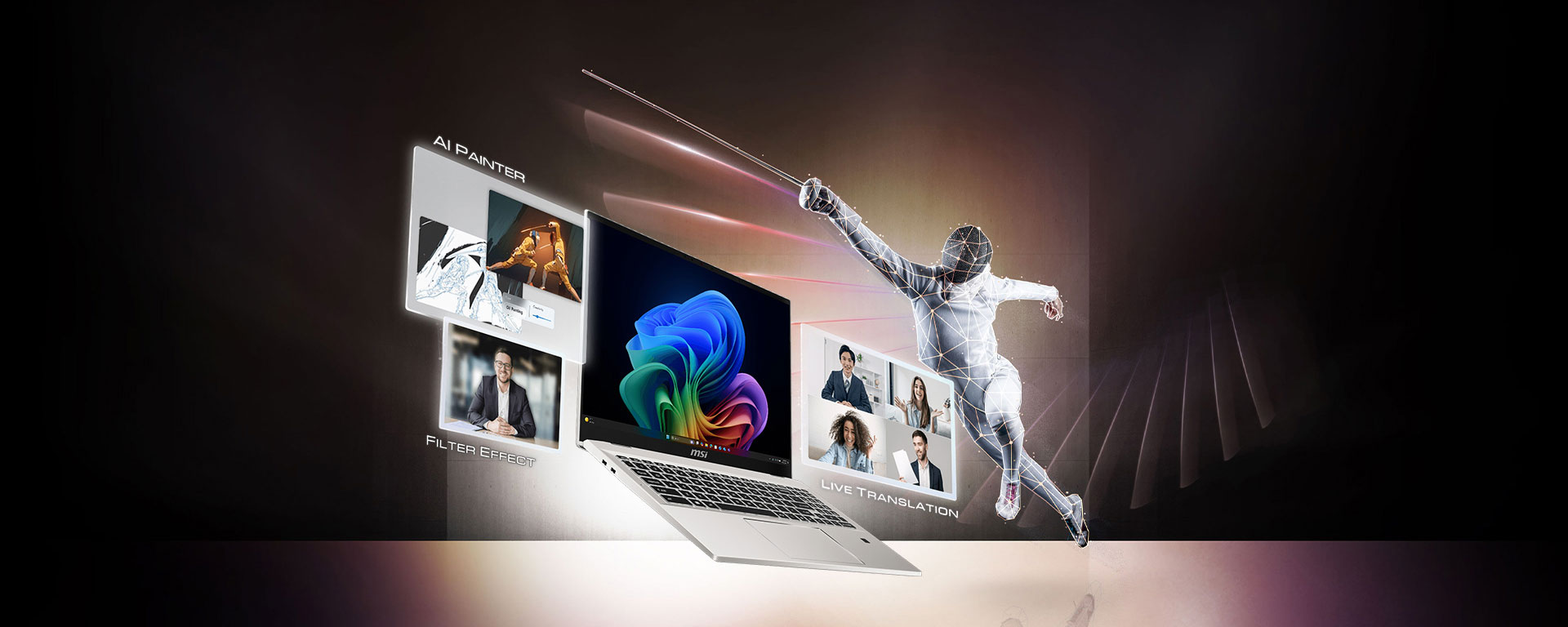MSI Prestige A16 AI+ Copilot+ PC Laptop