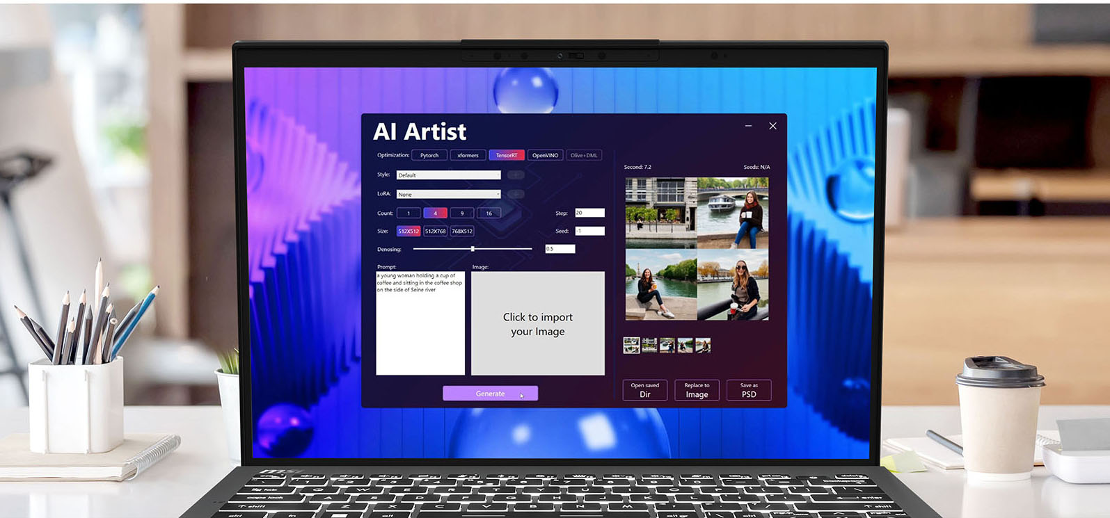 MSI Prestige 13 AI EVO Professional Laptop