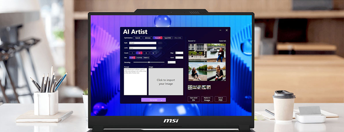 MSI Creator M14 Laptop