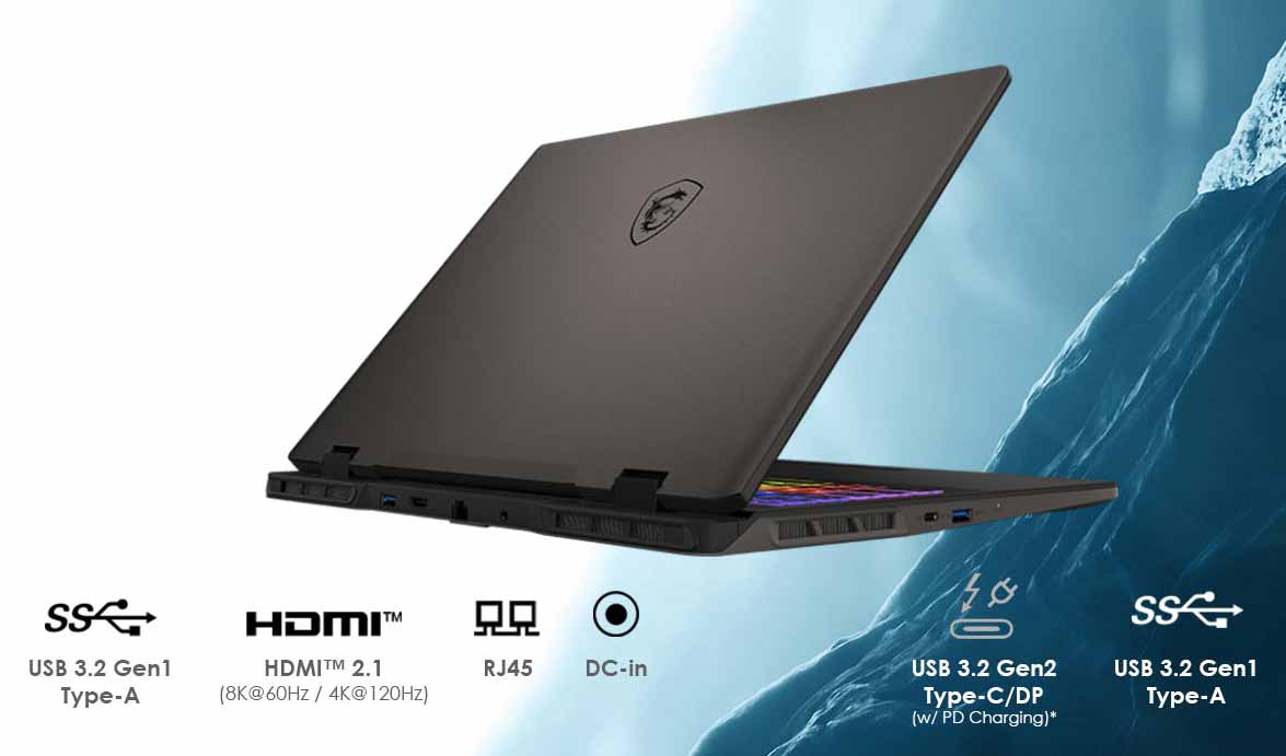 MSI SWORD 16 HX Laptop