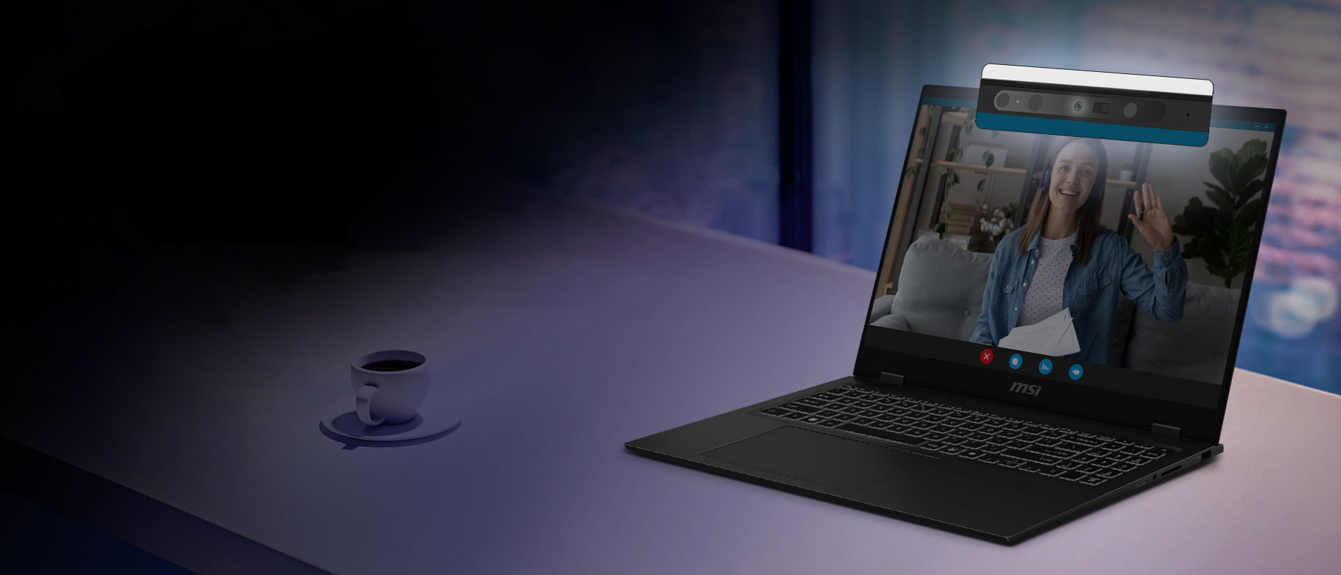 MSI Prestige 16 AI EVO Ultra Thin Laptop