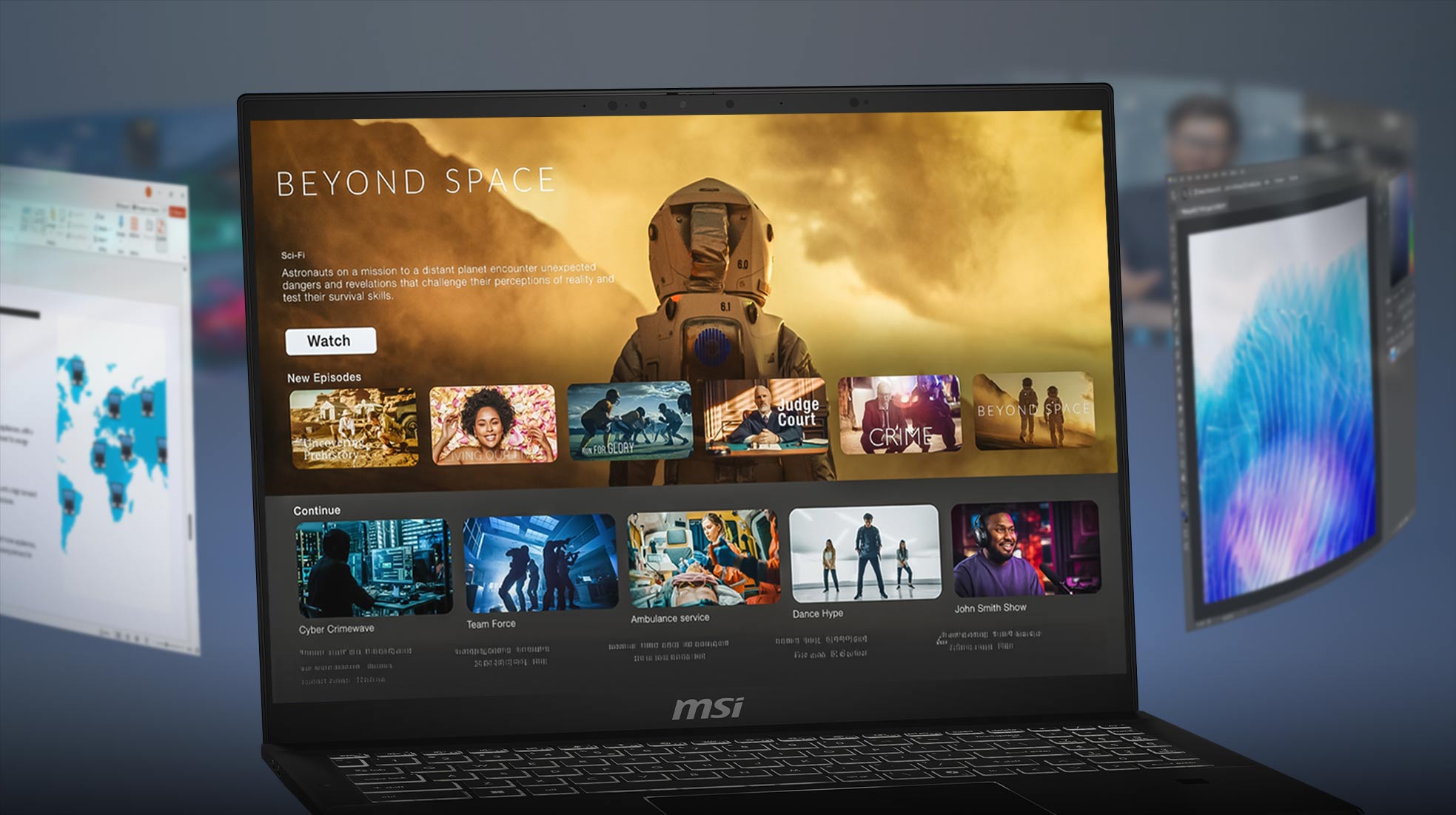 MSI Summit 16 AI Evo Laptop