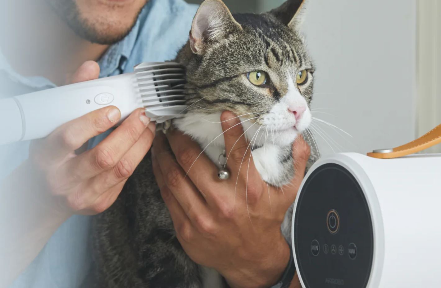 AIRROBO PG100 Pet Vacuum Groomer