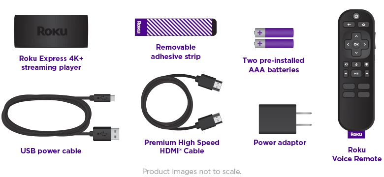 Roku Express 4K+ Streaming Device