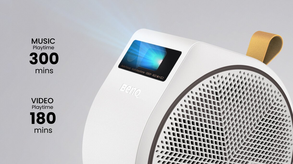 BenQ GV31 Portable Smart Ceiling Projector