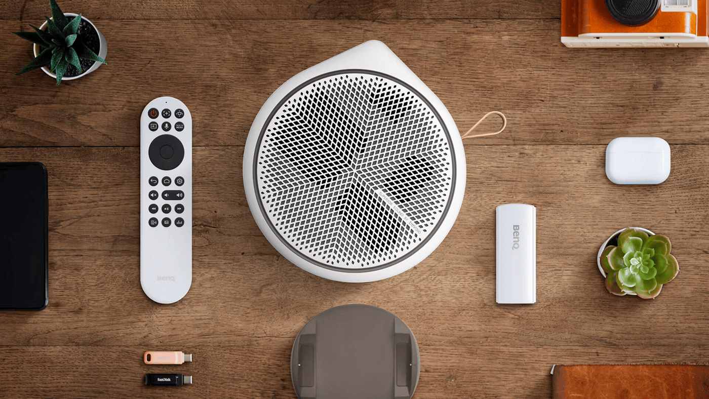 BenQ GV31 Portable Smart Ceiling Projector