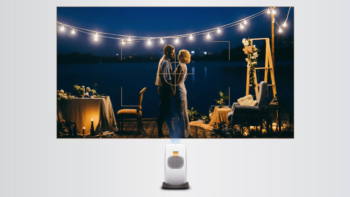 BenQ GV31 Portable Smart Ceiling Projector