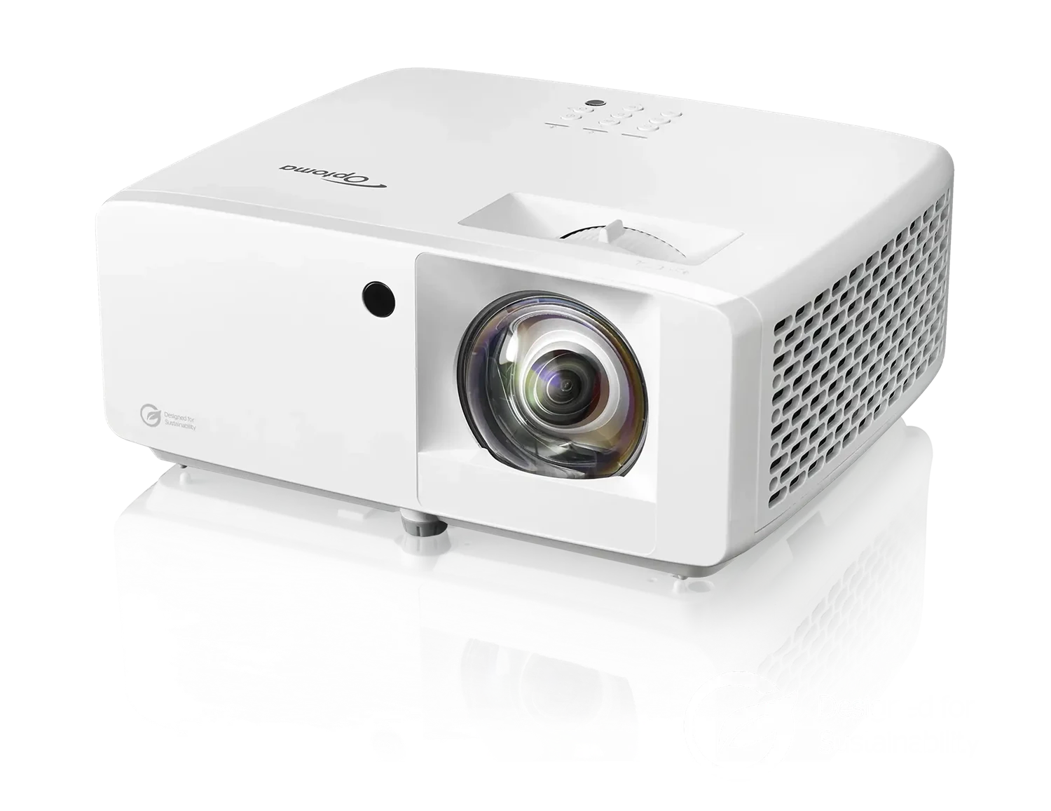 Optoma ZH400ST 3D Ready Eco-friendly high brightness short throw Full HD laser projector