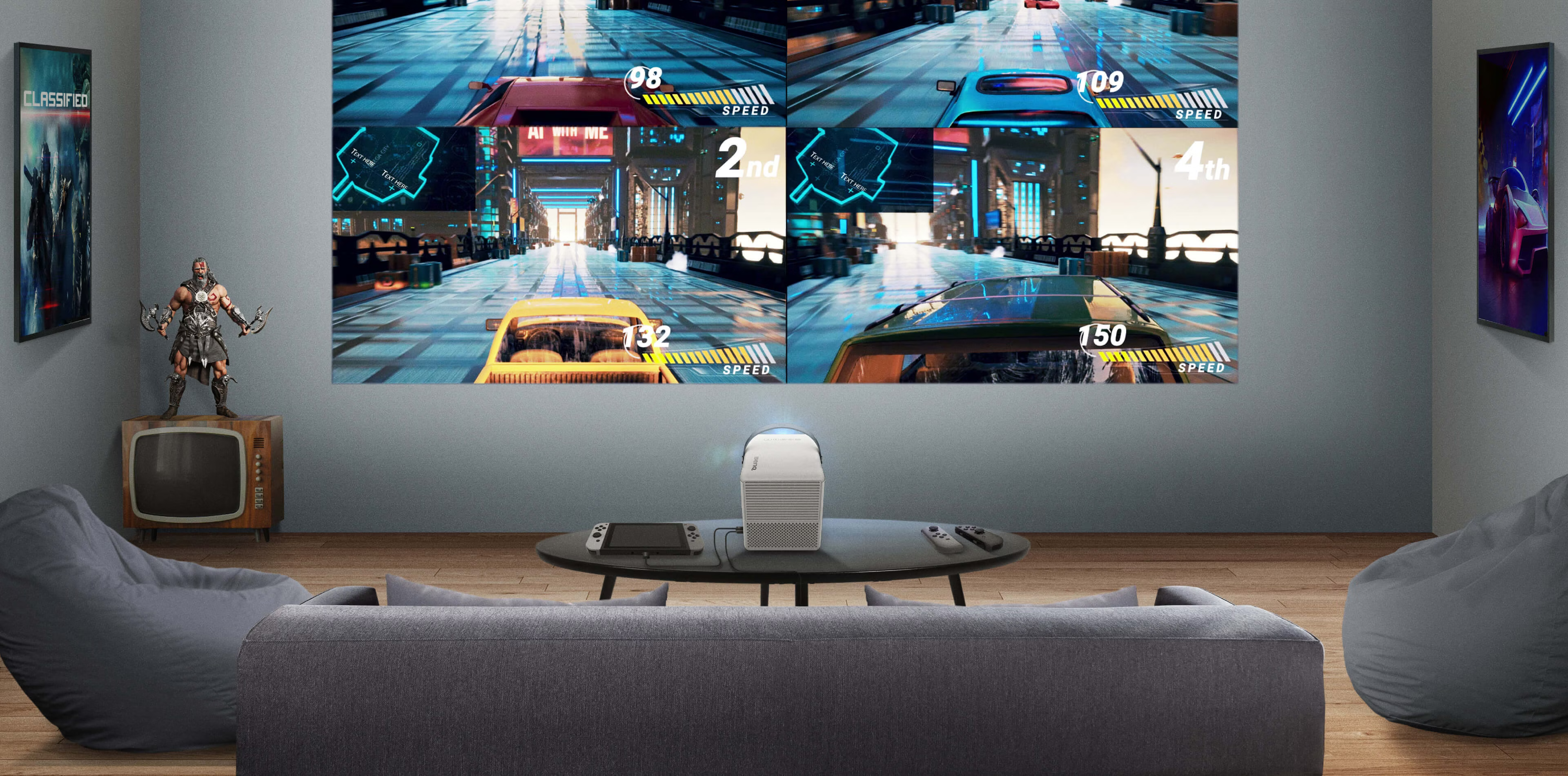 BenQ GP100A LED Portable Projector