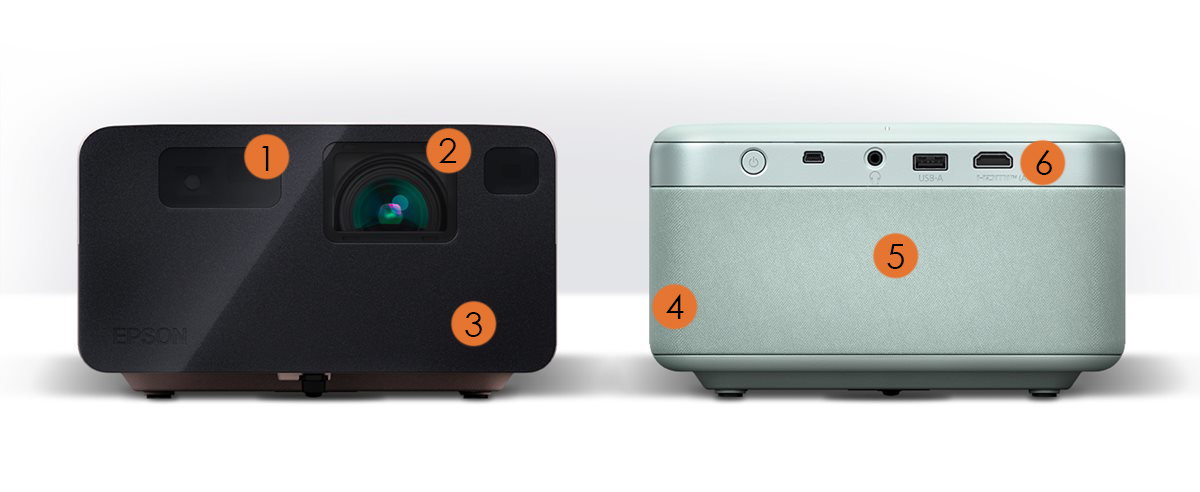 Epson EpiqVision Mini EF21 Portable Smart Laser Projector