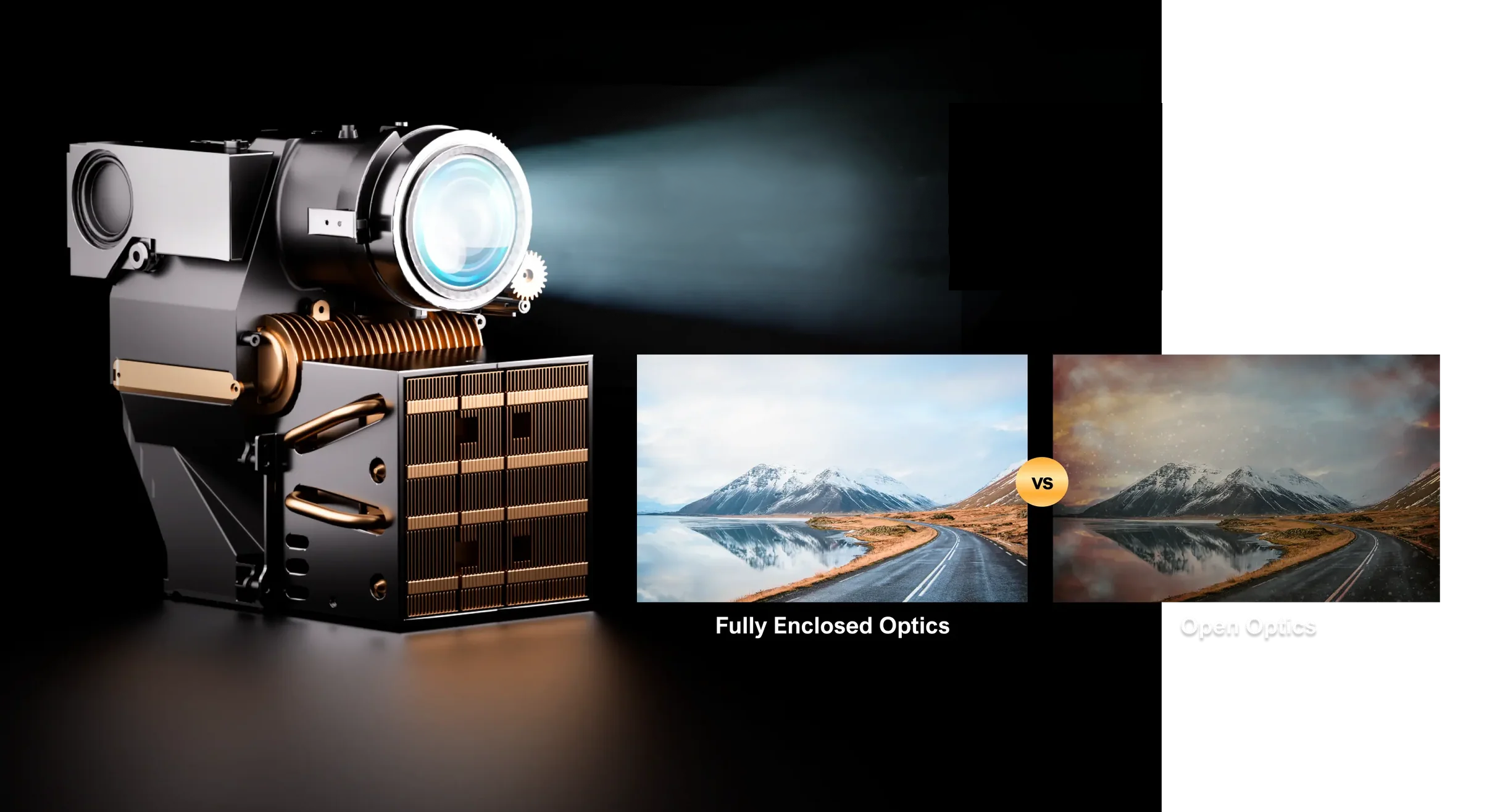 ULTIMEA Poseidon E40 4K Native Full HD All -in-one Portable Smart Projector