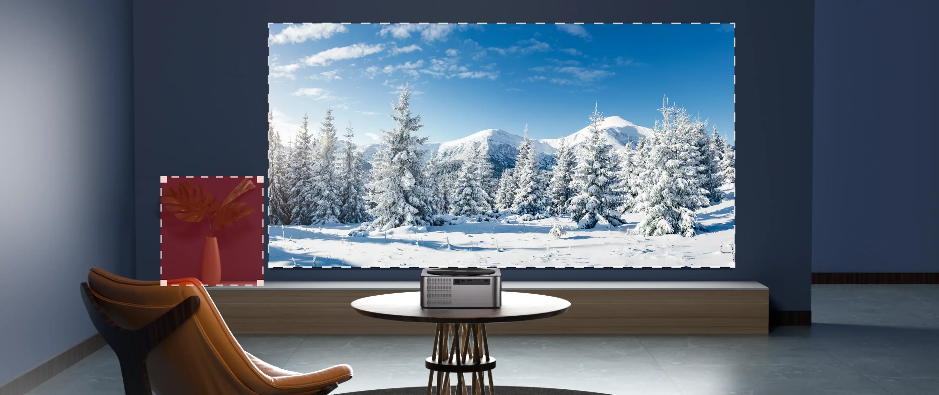 ULTIMEA Apollo P40 Native 1080P Bluetooth Home Cinema Projector