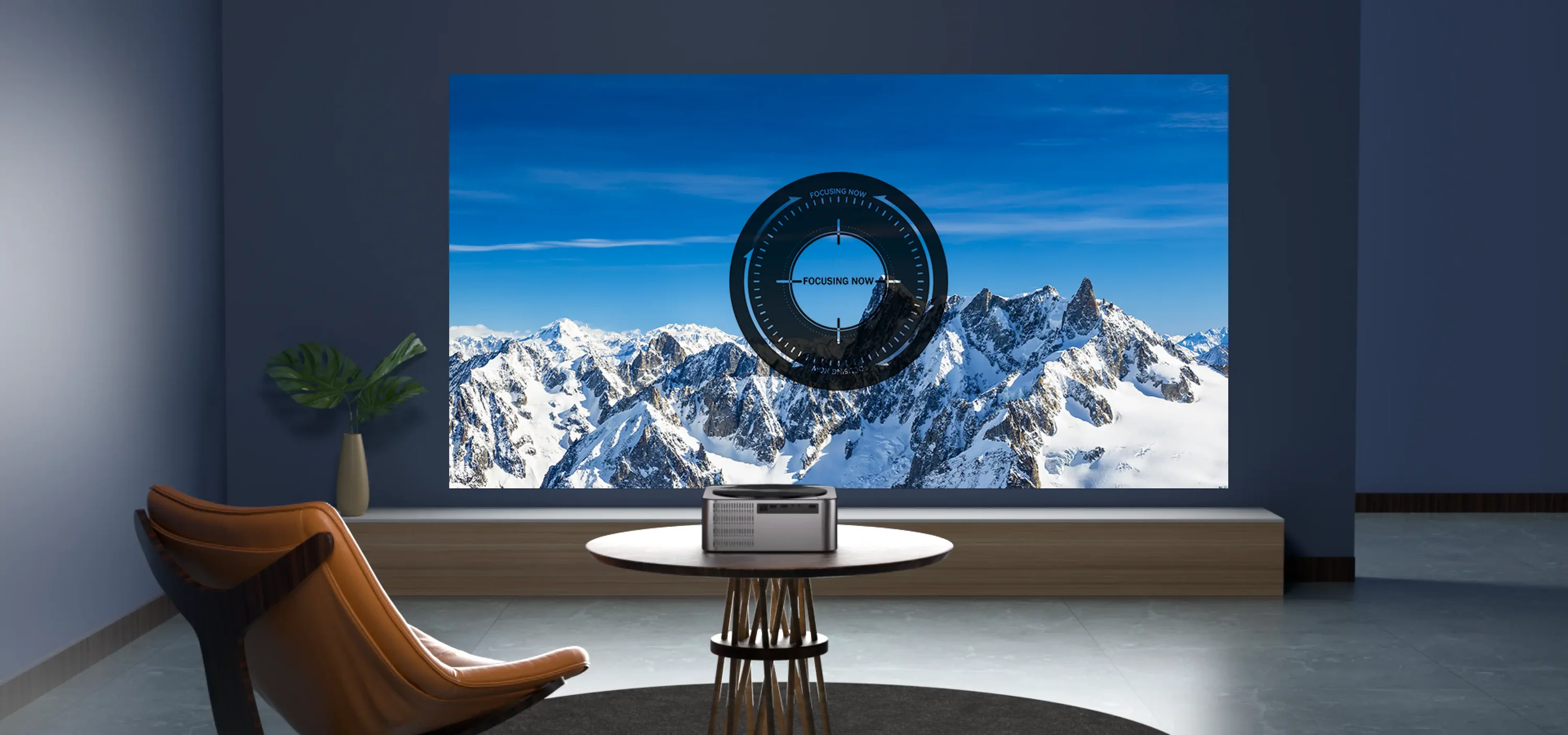 ULTIMEA Apollo P40 Native 1080P Bluetooth Home Cinema Projector