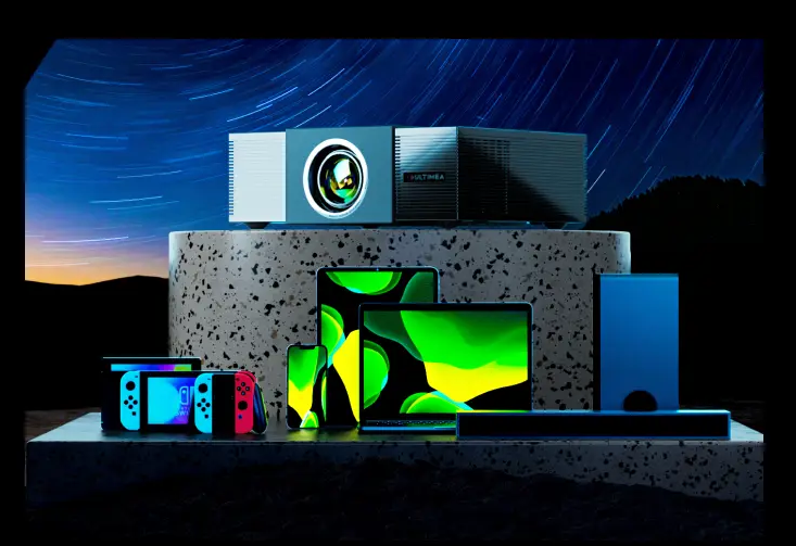 ULTIMEA Apollo P60 Native 1080P Bluetooth Home Theater Projector