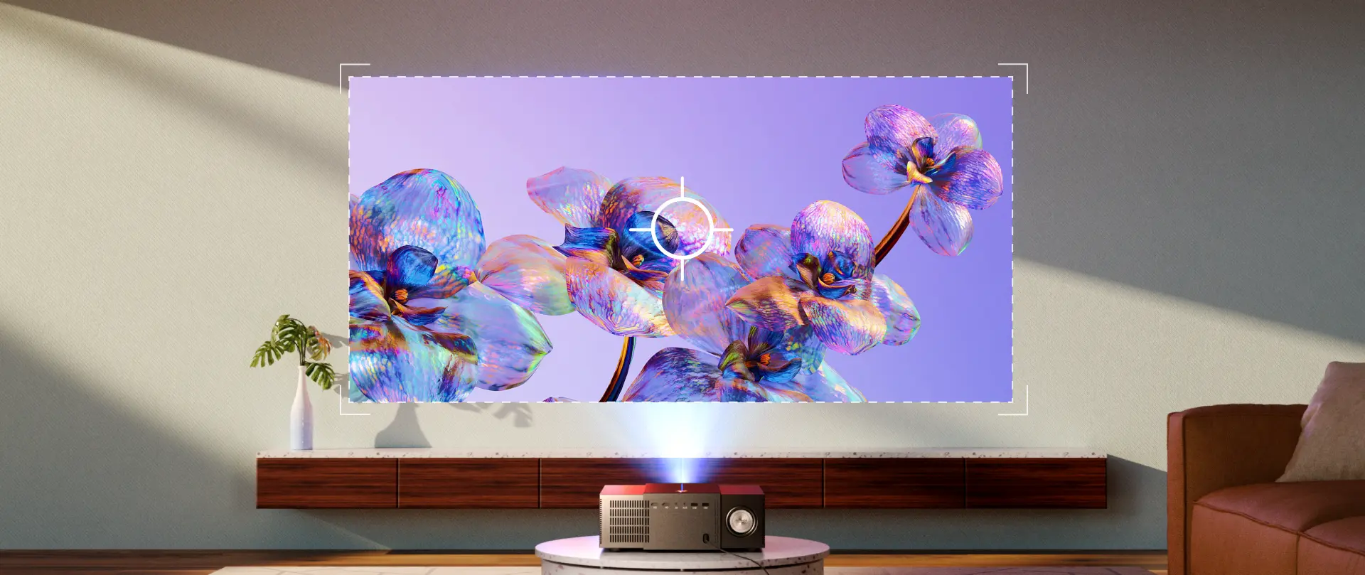 ULTIMEA Apollo P60 Native 1080P Bluetooth Home Theater Projector