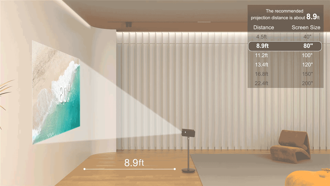 Yaber K2S Premier Home Theater Projector