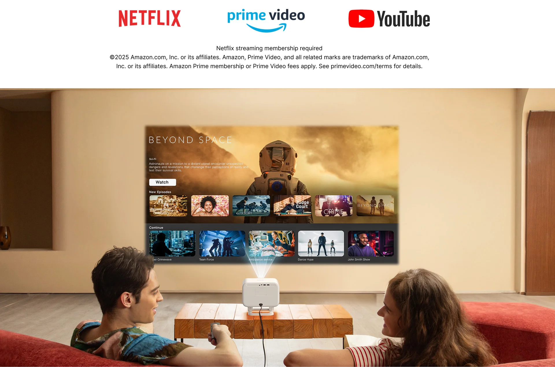 Yaber L2 Plus Home Cinema Projector