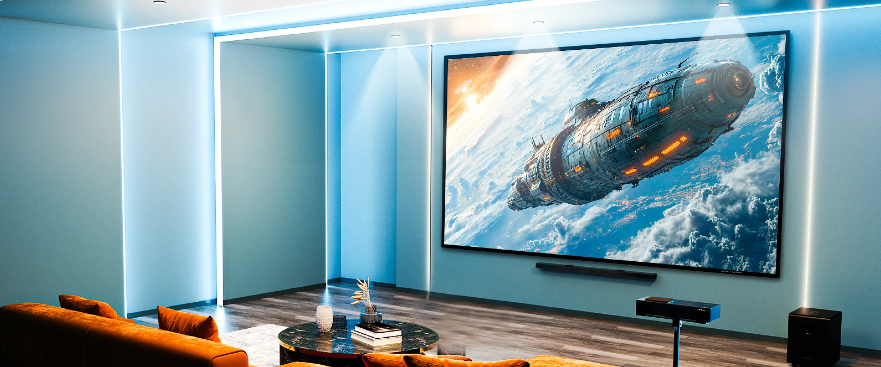Ultimea Photon 100 E-ALR Projection Screen Up to 100:1 Intra-frame Contrast