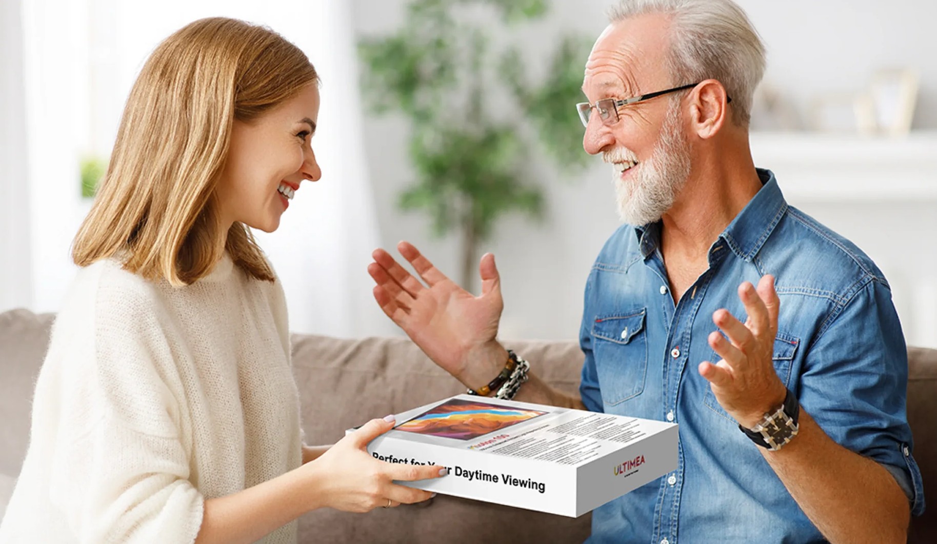 Ultimea Photon 100 E-ALR Projection Screen Up to 100:1 Intra-frame Contrast