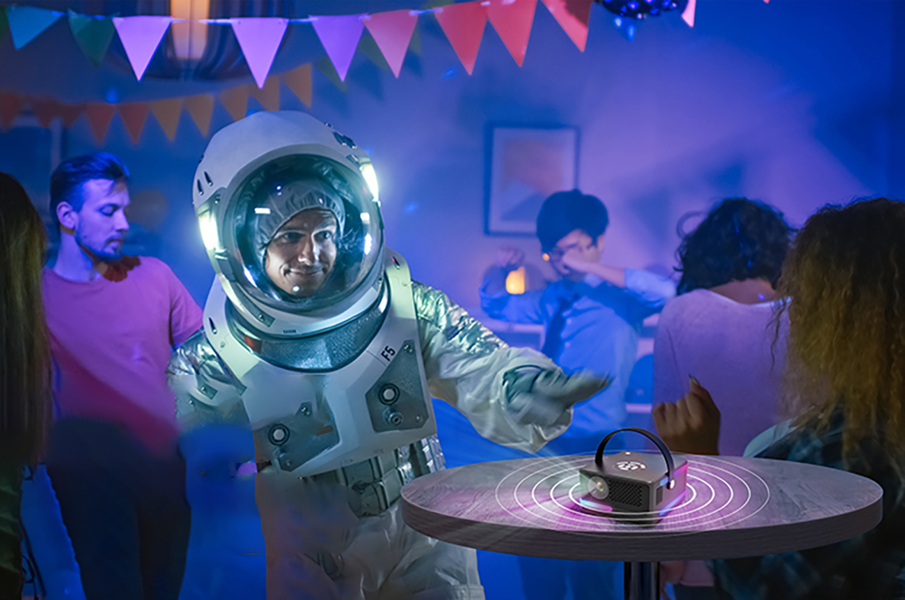 AAXA P6 Ultimate Smart Mini Projector