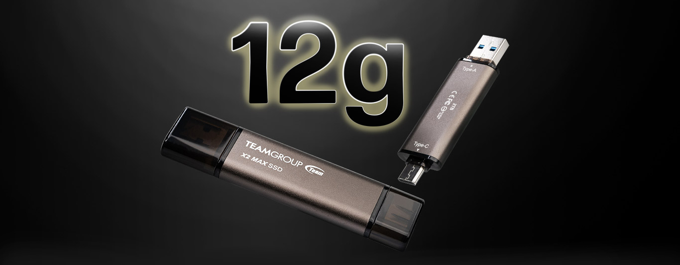 TEAM X2 MAX External Solid State Flash Drive