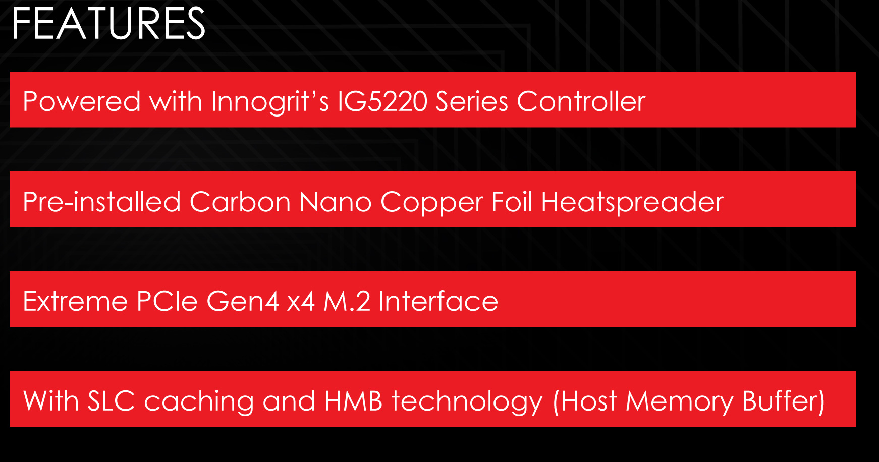 Vortex Redline 2TB PCIe Gen4 x4 NVMe 1.4 Solid State Drive - MKNSSDVL2TB-D4 6 Vortex Redline Solid State Drive