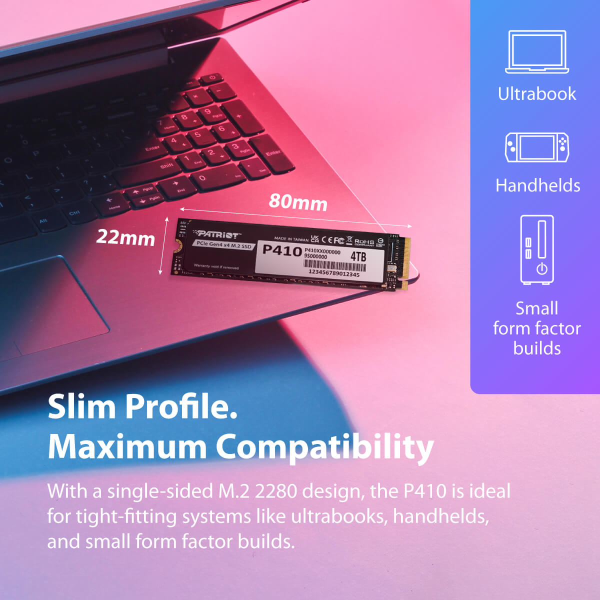 Patriot P410 M.2 2280 SSD
