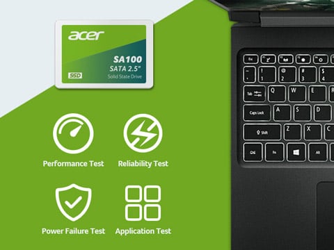Acer SA100 2.5" 480GB SATA Internal Solid State Drive (SSD) BL.9BWWA.103 6 image
