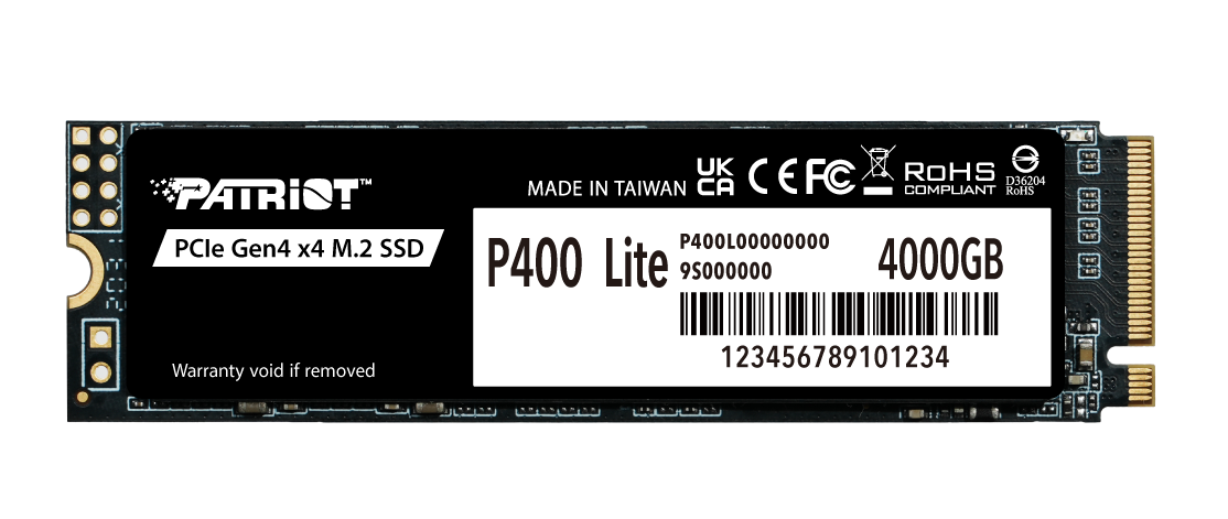 Patriot P400 Lite M.2 PCIe Gen 4 x4 SSD