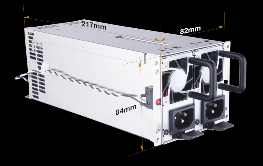 SilverStone GM600-2UG-V2 20+4Pin 600W Redundant Server Power Supply