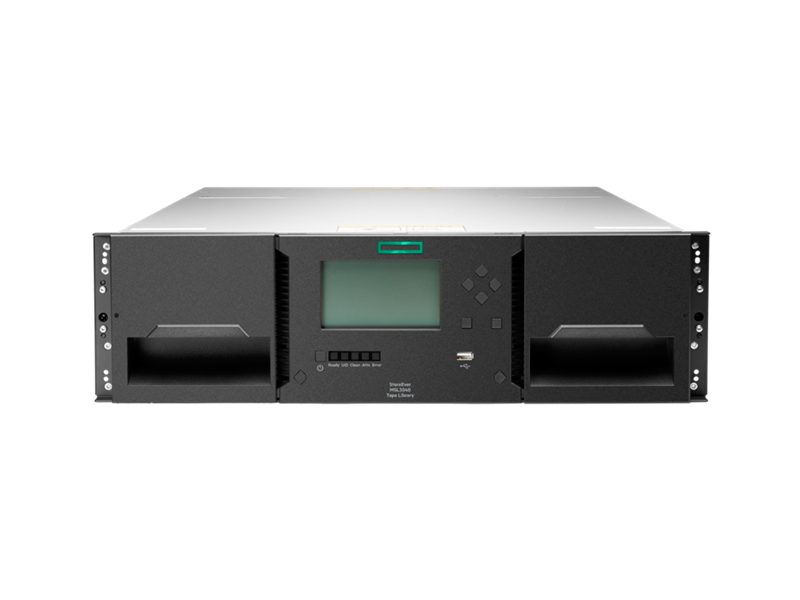 HPE MSL3040 Tape Library 1x MSL LTO-9 SAS Drive 20x LTO-9 45TB Data Cartridge
