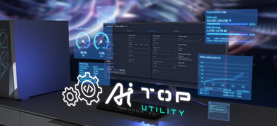 GIGABYTE AI TOP 100 Z890 Workstation