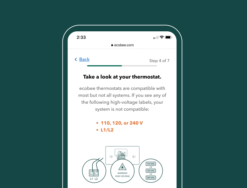 ECOBEE Smart Thermostat Essential