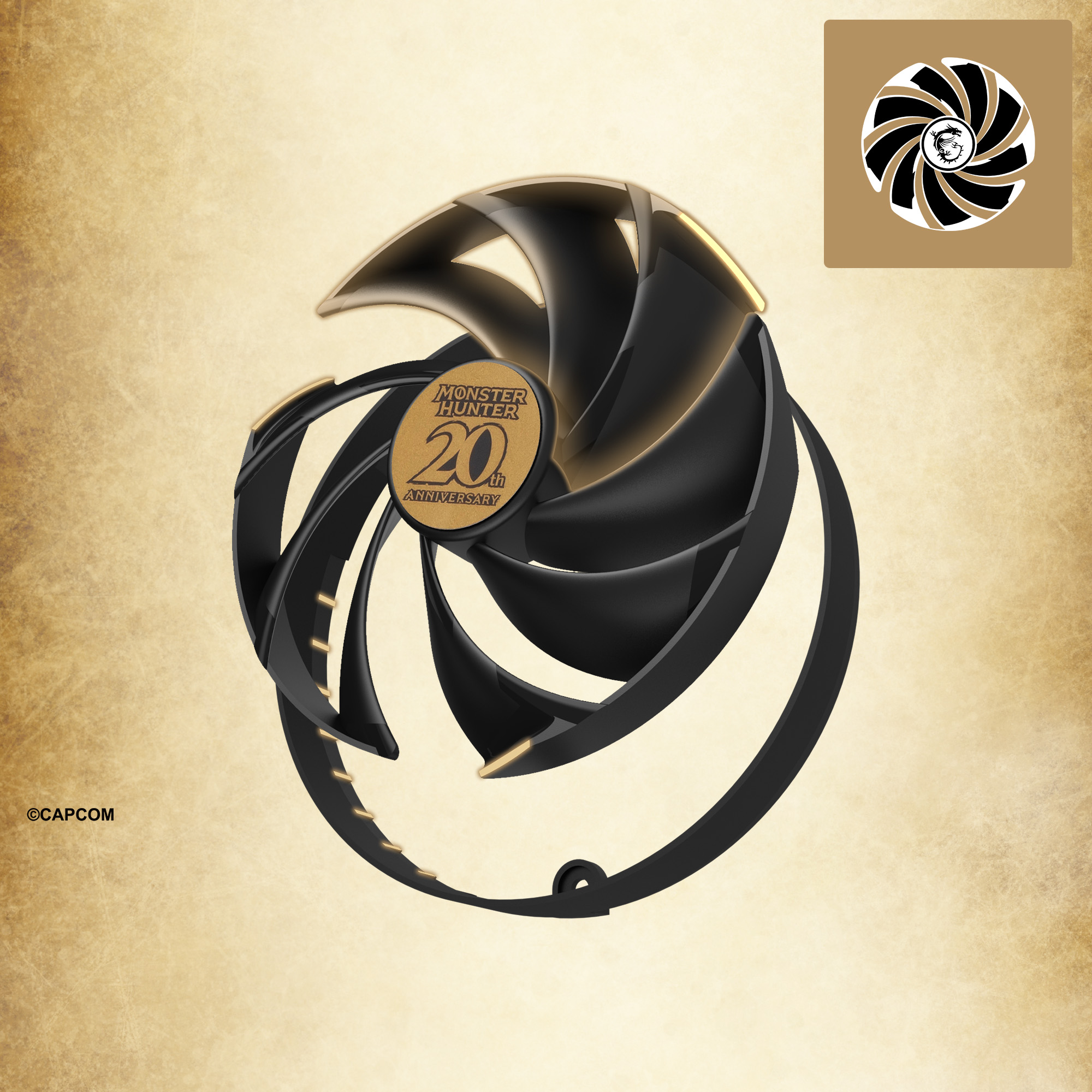 MSI Gaming GeForce RTX 4060 Ti 8G GAMING SLIM MONSTER HUNTER EDITION Video Card