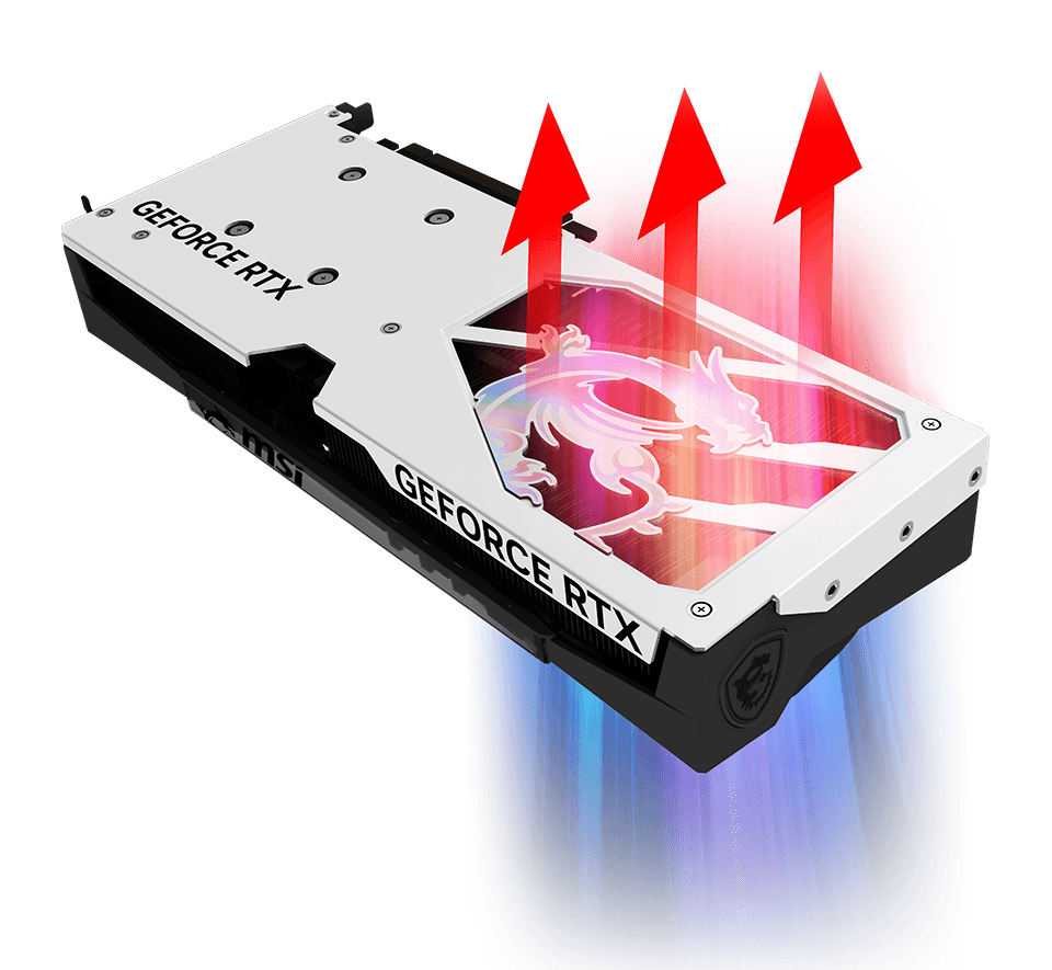 MSI GeForce RTX 5060 8G GAMING TRIO OC WHITE Graphics Card